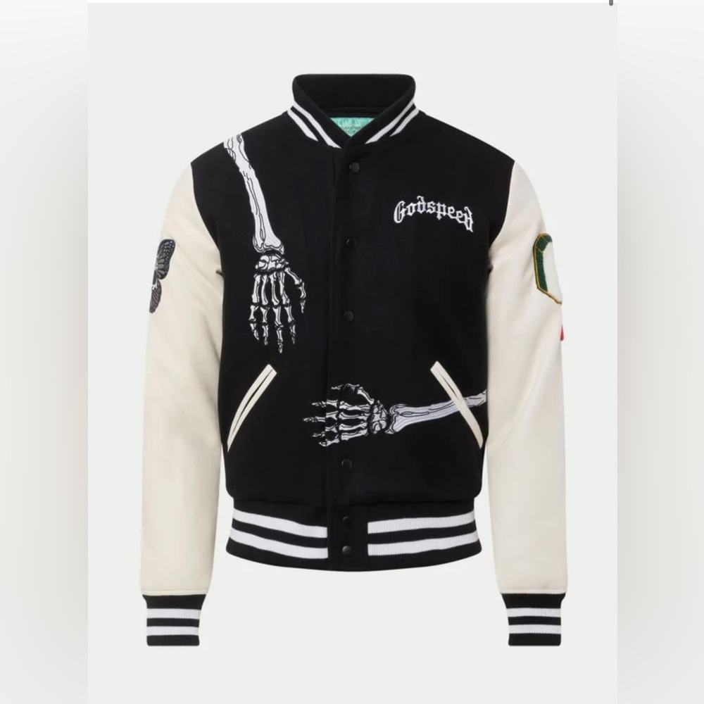 GodSpeed Varsity jacket Never worn Brand new and still in original packaging.